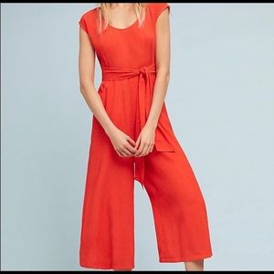 Anthropologie Abbey Jumpsuit NWOT